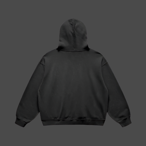 Toggle Embroidered Hoodie