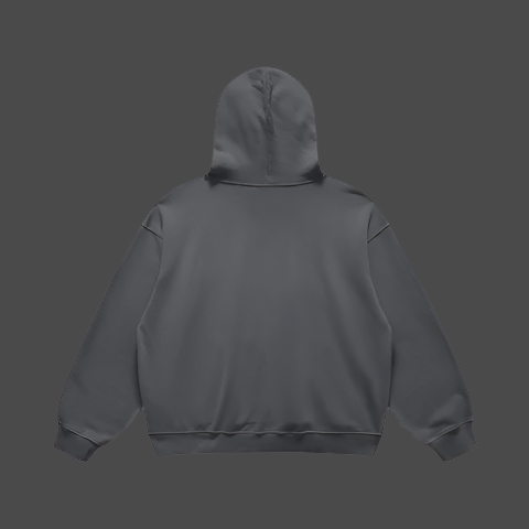 Toggle Embroidered Hoodie