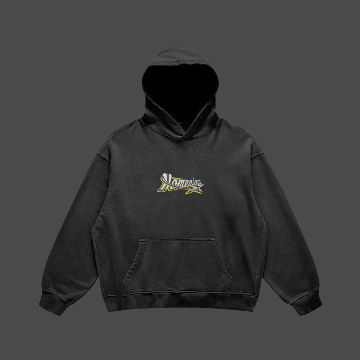 Star Embroidered Hoodie