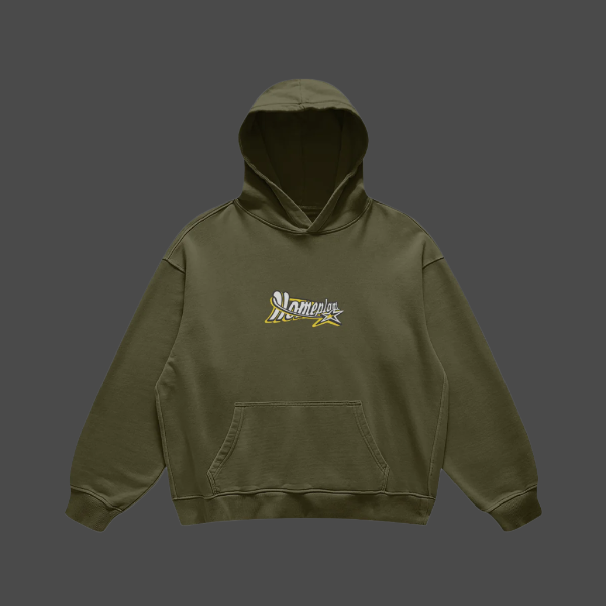 Star Embroidered Hoodie