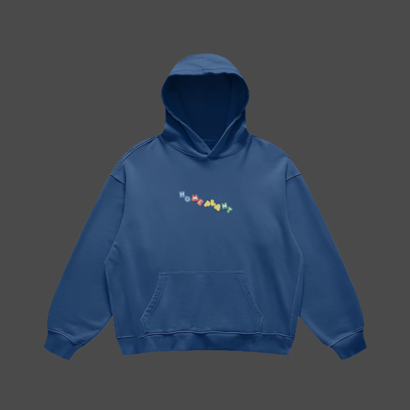 Toggle Embroidered Hoodie