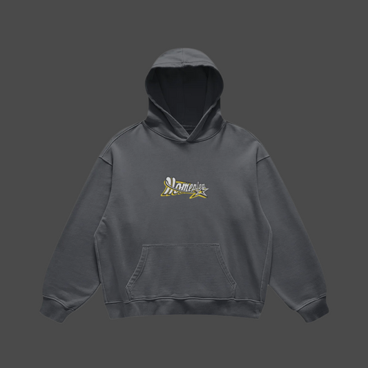 Star Embroidered Hoodie